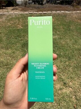 Purito Mighty Bamboo Panthenol Moisturizering Facial Cream — Brand New ✨